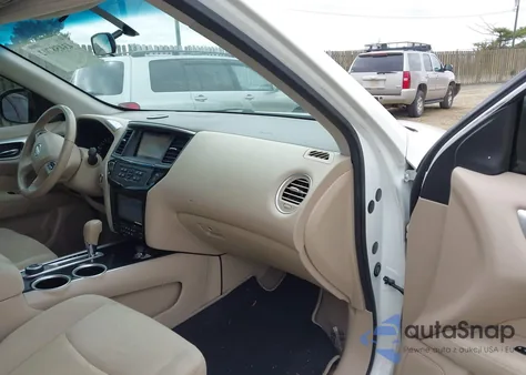 2014 Nissan Pathfinder Hybrid Sv z USA, uszkodzony, nr VIN 5N1CR2MM7EC656824